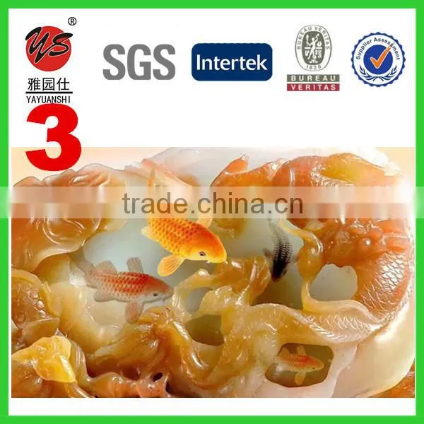 pvc decorative plastic faux marble stone frame