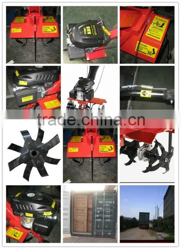 4HP Gasoline Power Chinese Cheap Hand Cultivator Hand Tiller For Sale