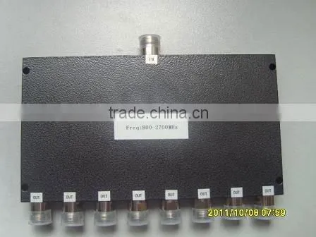 RF 8-ways 350-1000Mhz Power Splitter