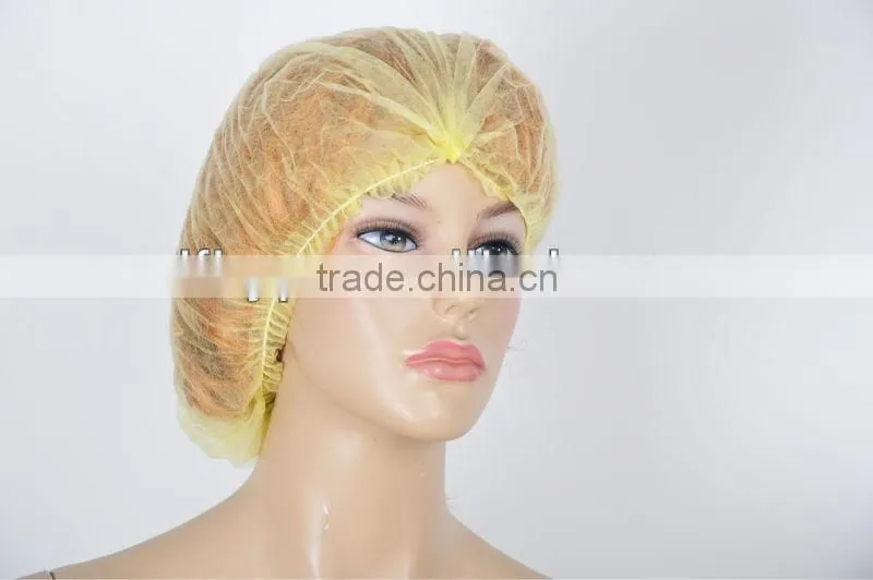 non-woven green disposable surgical cap