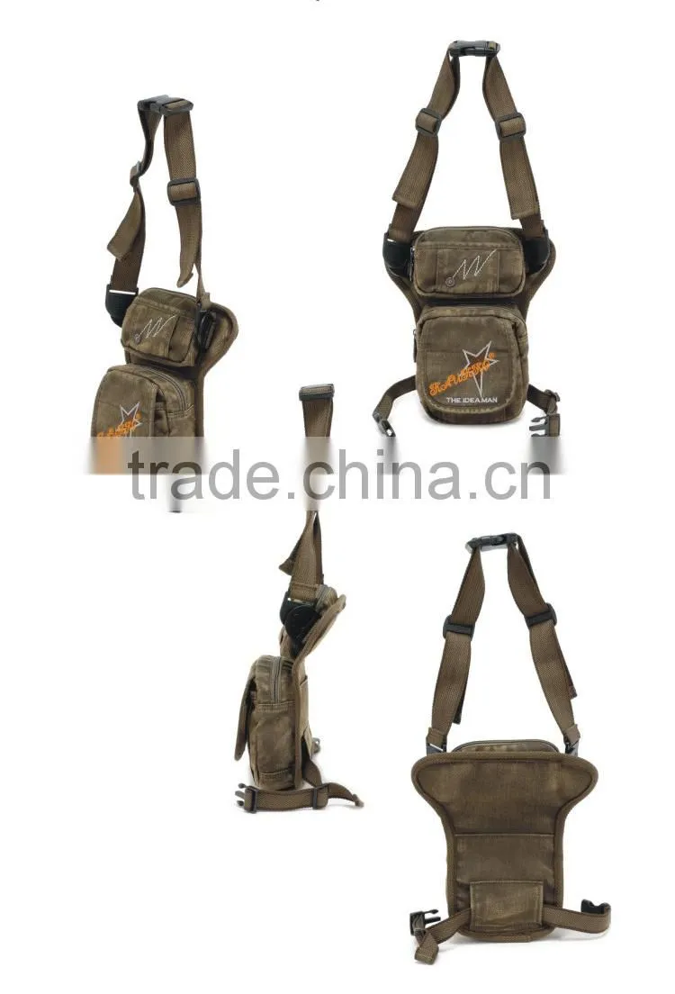 classic canvas log bag long strap durable sport bags