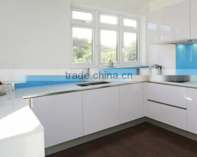 White and blue kitchen furniture turkey afforbable ktichen cabinet