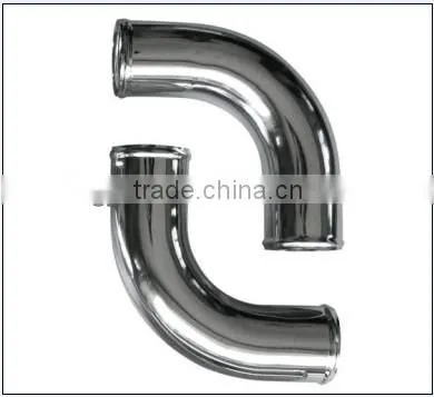 90 Degree Elbow Auto Aluminum Hose Pipe, Alloy Pipe hose,Length:100x100mm/141x141mm,OD:13mm-127mm