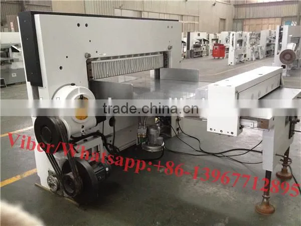 M15 Model Siemens PLC Touch Screen Program Control Paper Cutting Machine