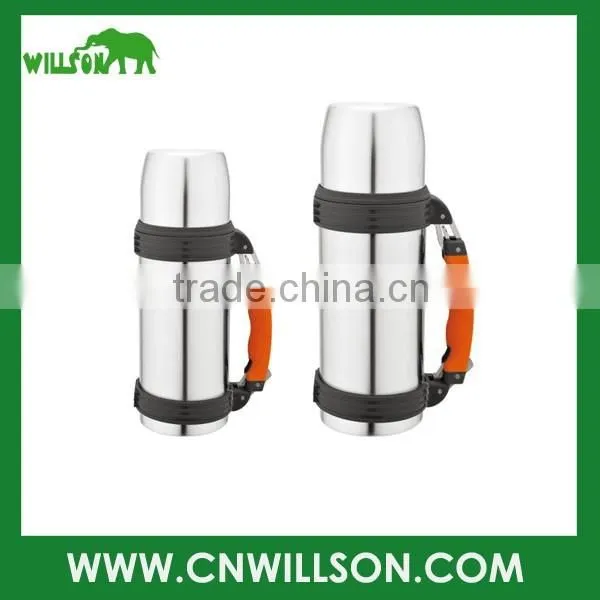Thermal insulated wide mouth stainless steel water bottles