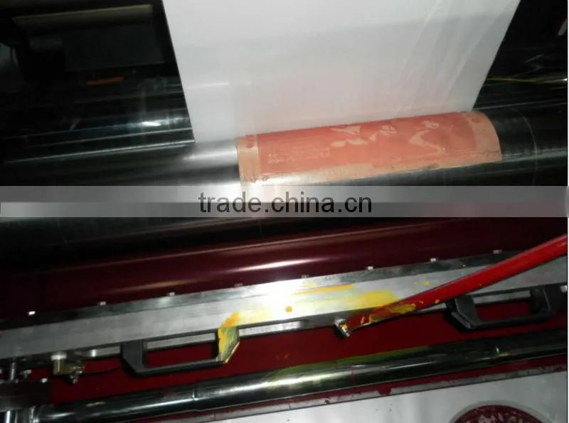 Environmental type water based ink christmas Gift bag Flexo Printing Machine