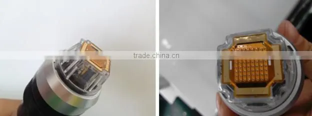 Micro needle RF fractional beauty spa machine for scar removal stretch marks removal
