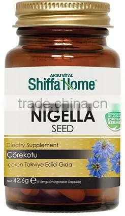 Immunity System Booster Nigella Sativa Seed Extract Clear Plastic Capsules ...