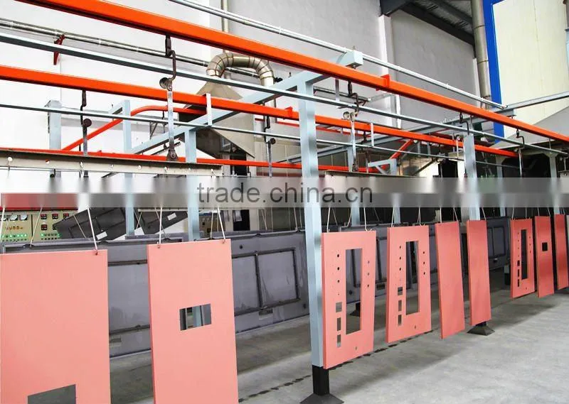 Industrial painting equipment, Powder Painting Line,Spraying paint line for Aluminum