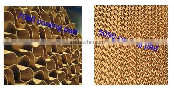 BC serives evaporative cooling pad for poultry/green house