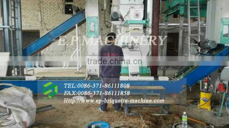 Low price 1 t/h wood pellet line/ pellet line hot selling in Malaysia