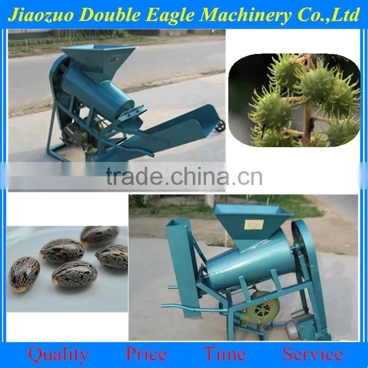 factory sale Castor Seeds Sheller / Castor Seed Peeler Machine / Castor Seeds Huller