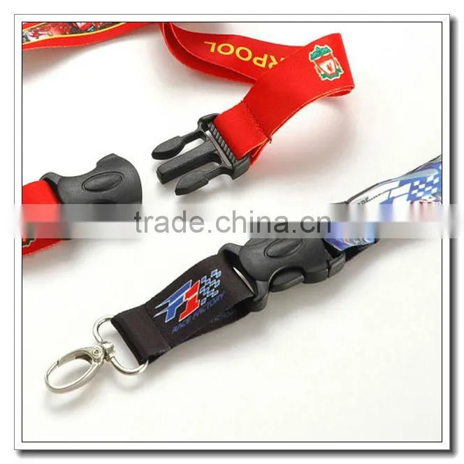 Satin red blue and white crystal rhinestone lanyard for bandage bikkini