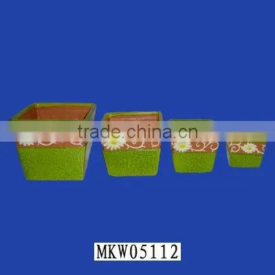 dolomite flower pot