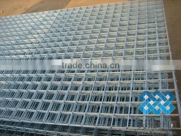 High quality of galvanized and black steel welded wire mesh panel