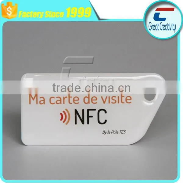 Hybrid 125 kHz ATA5577 + UHF ISO PVC card
