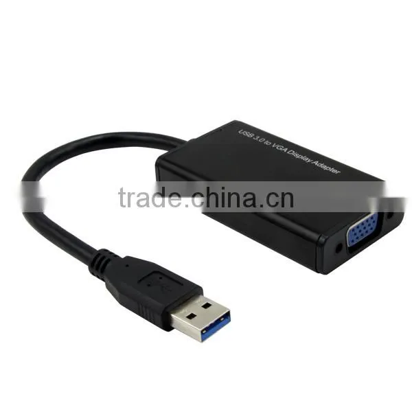 USB 3.0 to VGA Multi Monitor External Video Card Adapter for Windows 7 8- 1920*1080 USB to VGA External Graphics Card