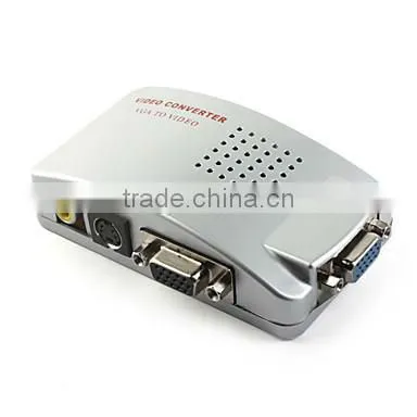 Wholesale High Resolution Video S-Video to Vga converter adapter