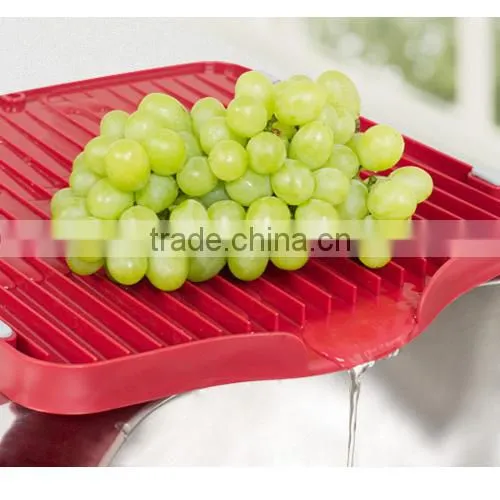 kitchen sink storage board drying rack