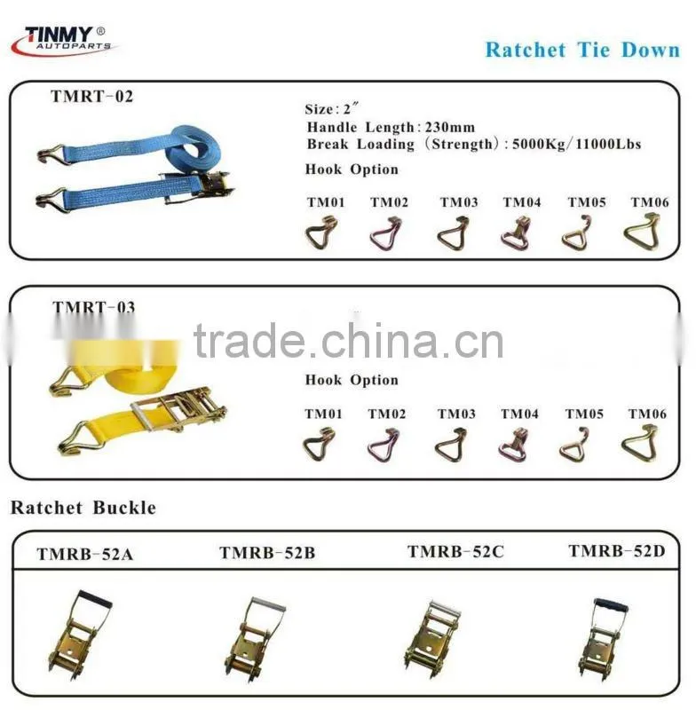 Ratchet Lashing Belts