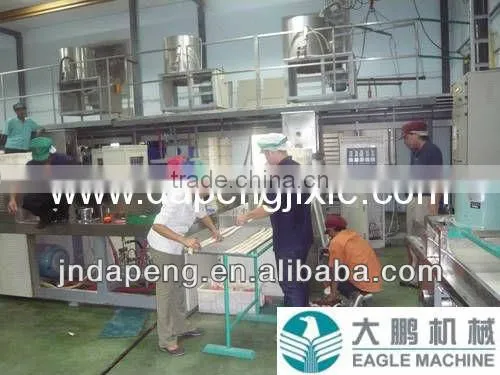 Jinan Eagle 100mm semi moist cat treats extruder machines to Korean