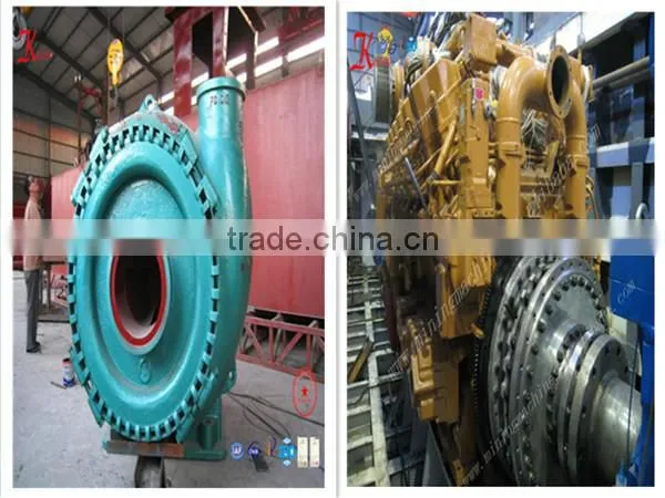 Perfect quality cutter suction sand dredger with SGS for export