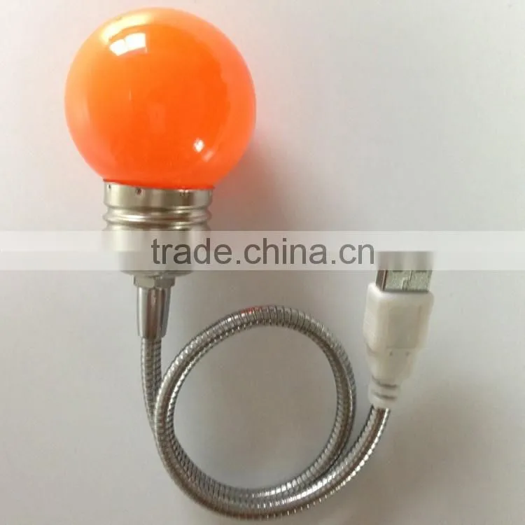 led bulb lamp USB desk lamp flexiable led desk lamp USB light