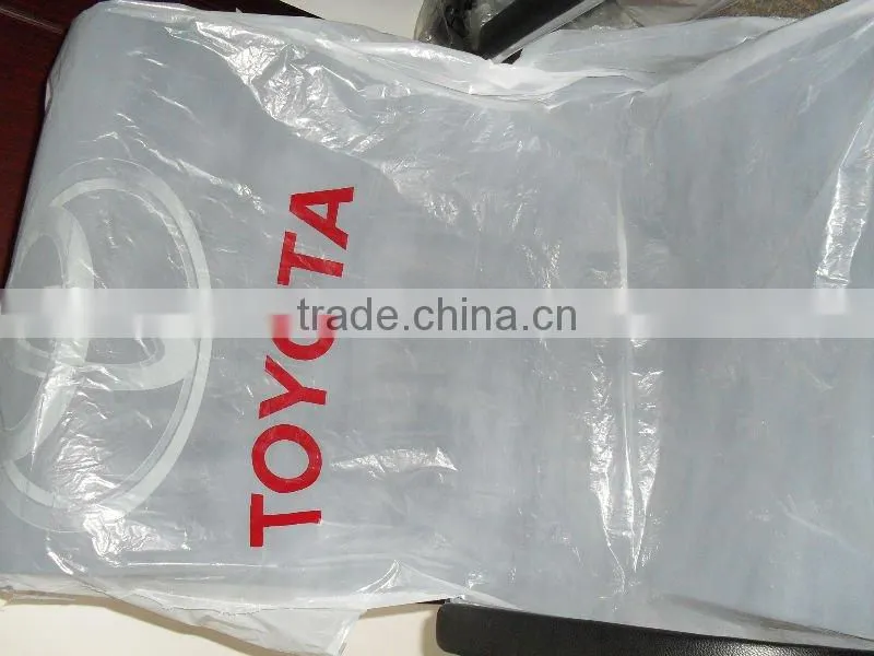 customize plastic waterproof disposable car Seat Cover in roll