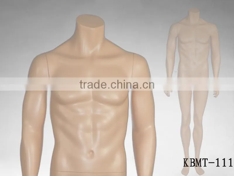 Male Headless Mannequin Legs Apart Straight Pose Suitable For Retail Window Display