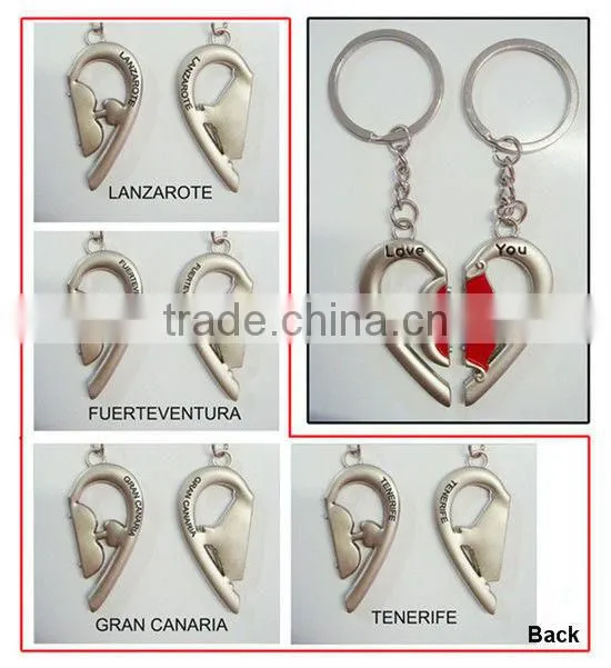 Metal gift key chain promotion