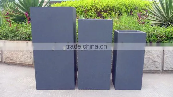 Chinese Factory Outdoor Plant Urns Vase QL-13124 4pcs/set 50inch Wholesale