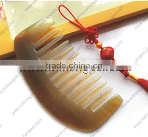 hair trim comb/horn comb/natural ox horn hair comb/natural horn hair comb/cow horn comb