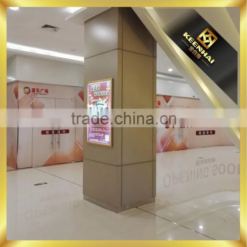 Project 304 Stainless Steel Interior Decorative Metal Columns