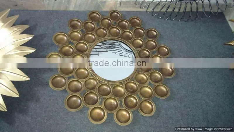 unique designing rectangle wall fancy mirror
