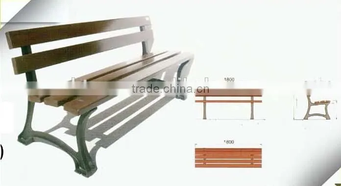 Wholesale cast iron park bench legs