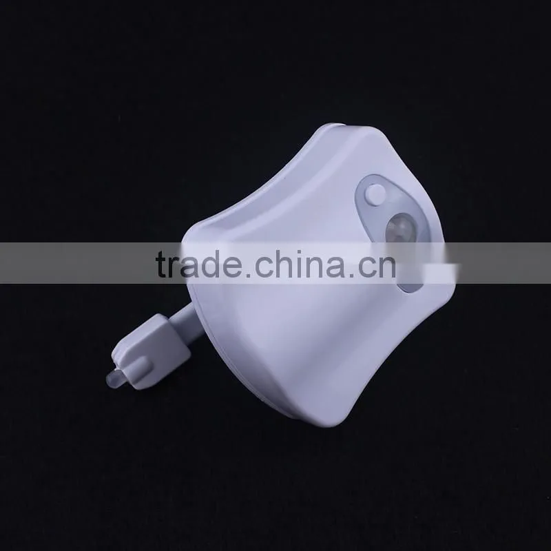 New product LED toilet nightlight motion sensor toilet lamp with 8 colors