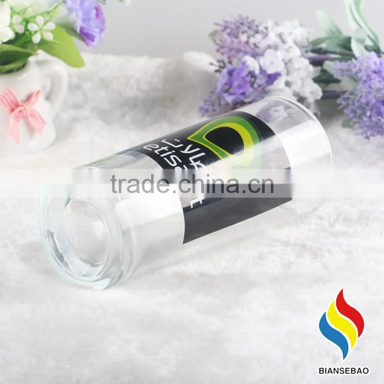 promotion 2016 hot sale customized water glass cup mug