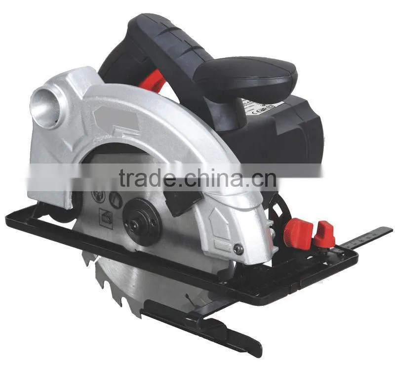 185mm 1400w Wood Cutting Power Plus Electric Small Circular Saw