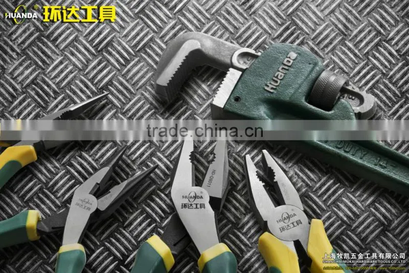 Combination plier hand tools end nipper plier