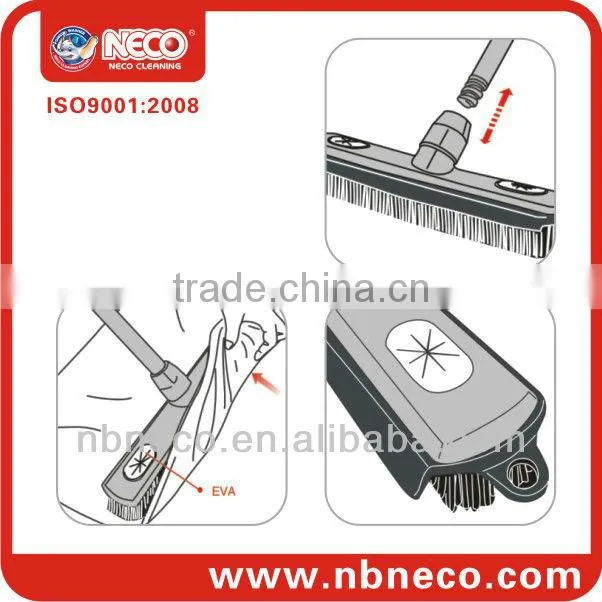 professional plastic with rubber floor squeegee