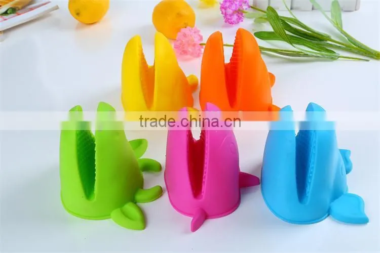 Cute Gloves Household Kitchen Colorful Heat Resistant Silicon Gloves