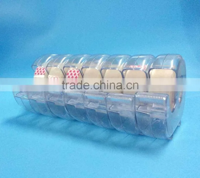 factory direct sale wholesale plastice stationary tape dispenser for packing