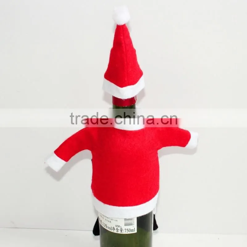 Alibaba China Supplier Novelty Christmas Wine Bottle Covers Christmas Decor