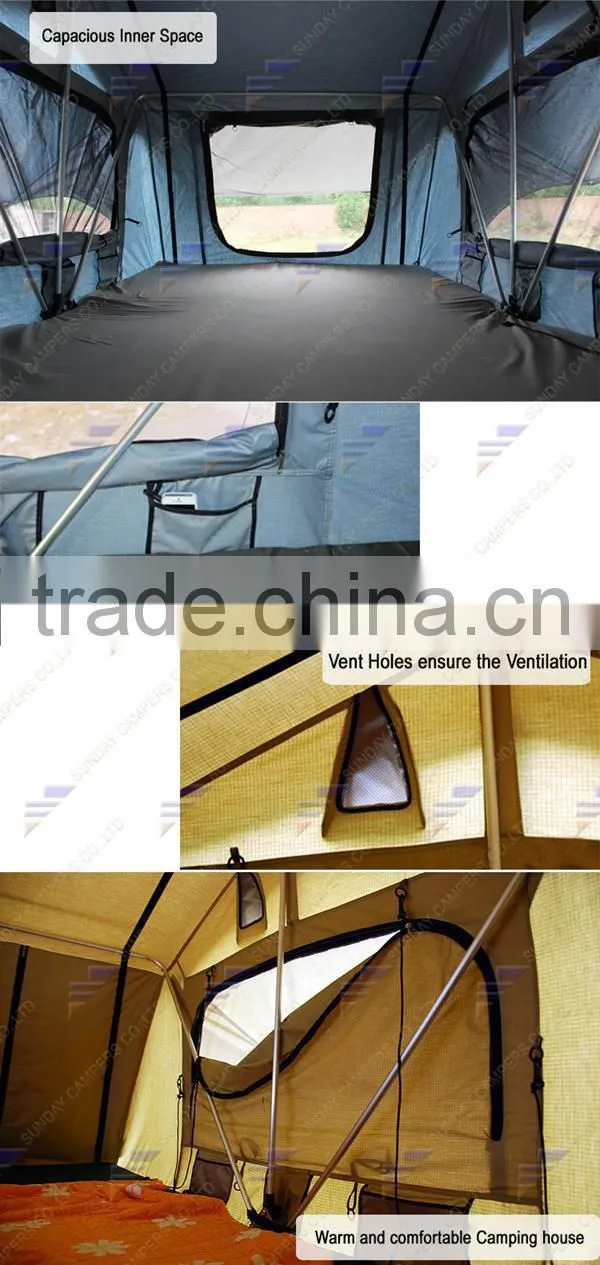 4x4 Auto parts car Roof top tent for camping
