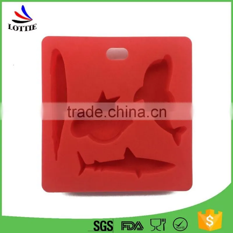 Mini Fish shape silicone ice Molds Silicone Chocolate Molds