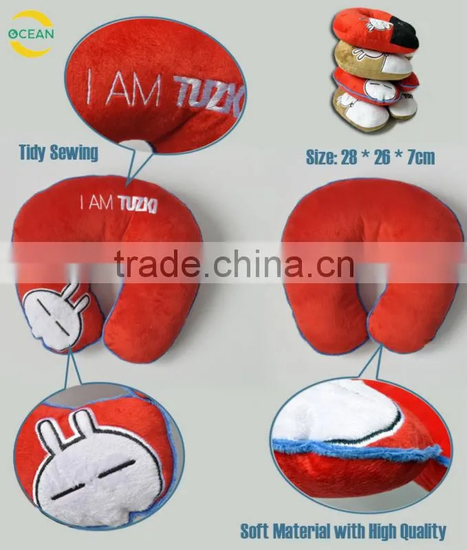 Tuzki U Shape Soft Neck Pillow Padding with High Quality PP Cotton