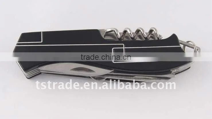 2014New design multi knife pocket knife multi function LED knife KJK5011AL