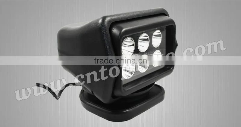 Cree 7'' 30W Marine Led Search Light 360 degree Wireless Remote Control