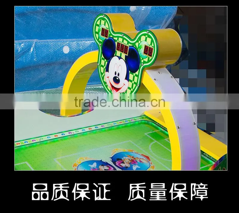 Popular children MINI colorful mouse air hockey games machine