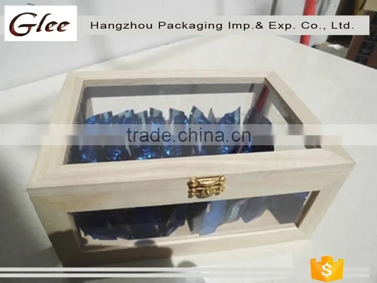 Handmade and classical wooden chinese tea box